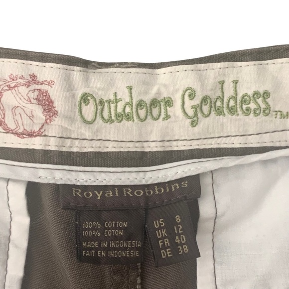 ROYAL ROBBINS 100% Cotton Twill Capri Pants - Picture 3 of 16